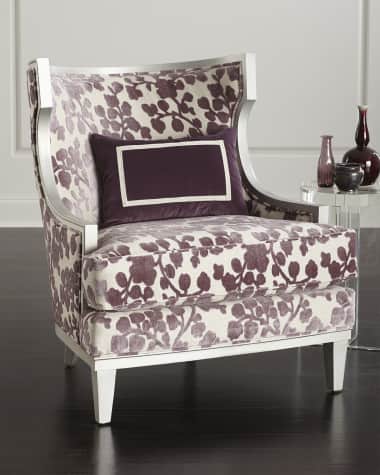 Massoud Orchid Park Wing Chair