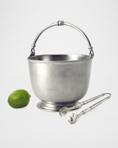 Match Bar Ice Bucket with Tongs