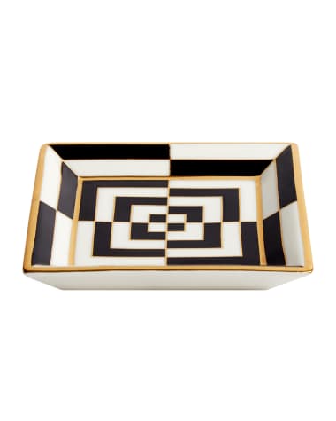 Jonathan Adler Op Art Square Tray