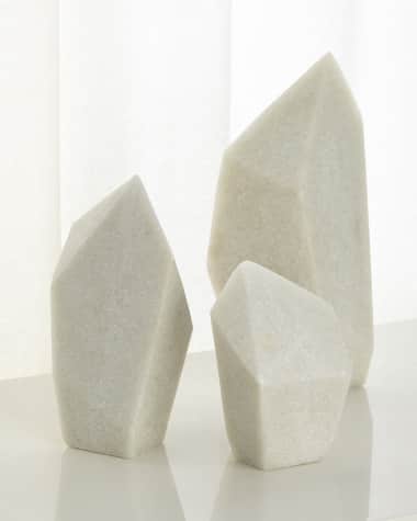 Arteriors Nerine Sculptures, Set of 3