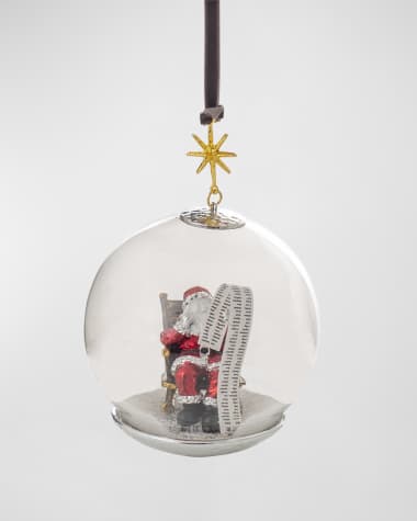 Michael Aram Santa Snow Globe Ornament