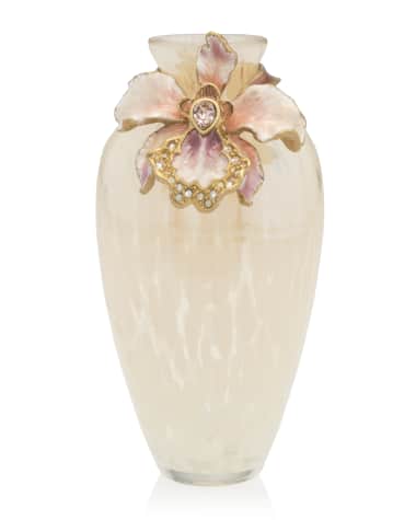 Jay Strongwater Orchid Mini Vase