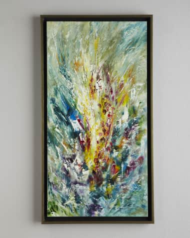 John-Richard Collection "Gladiolus" by Jinlu Original Oil Painting