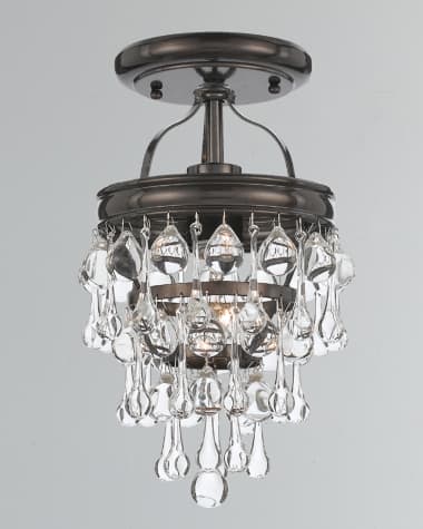 Crystorama Calypso 1-Light Mini Chandelier