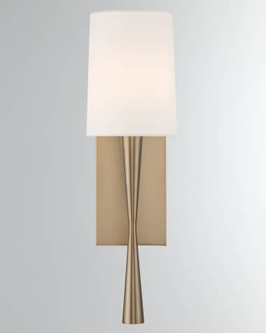 Crystorama Trenton 1-Light Sconce