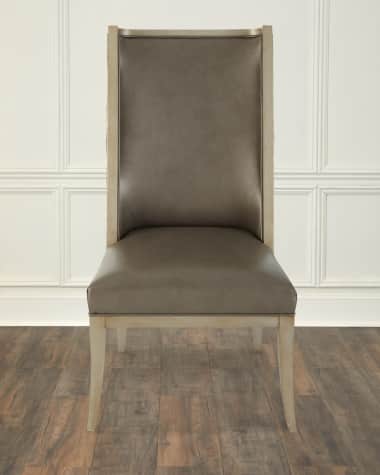 Massoud Jerrick Leather Dining Chair
