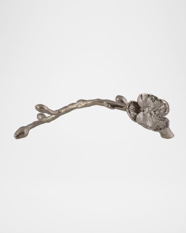 Michael Aram Orchid Small Pull, Nickel-plate