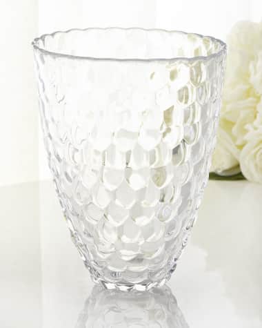 Orrefors Large Raspberry Vase