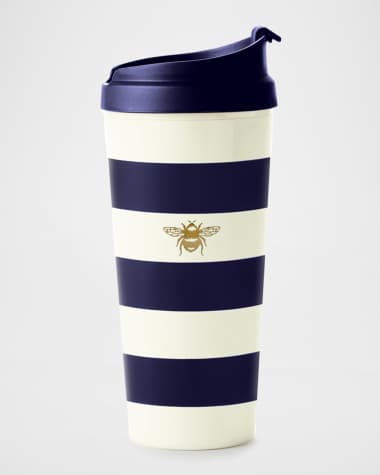 kate spade new york stripe thermal mug