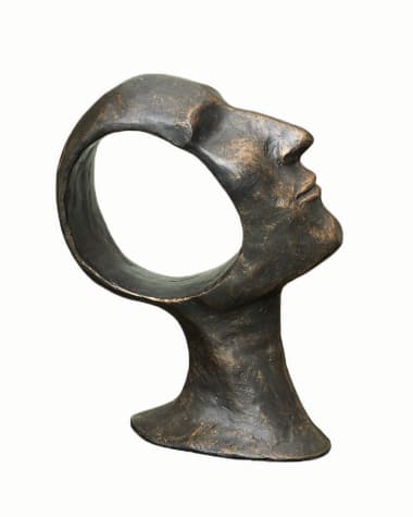 Global Views Hollow Head Small Sculpture