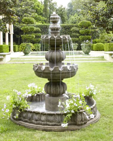 Neiman Marcus Three-Tier "Castle" Fountain