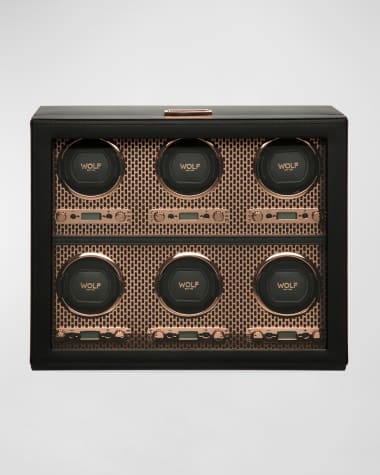 WOLF Axis 6-Piece Watch Winder
