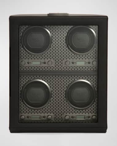 WOLF Axis 4-Piece Watch Winder