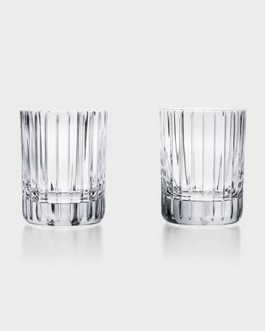 Baccarat Harmonie Double Old Fashion Tumblers, 12 Ounces