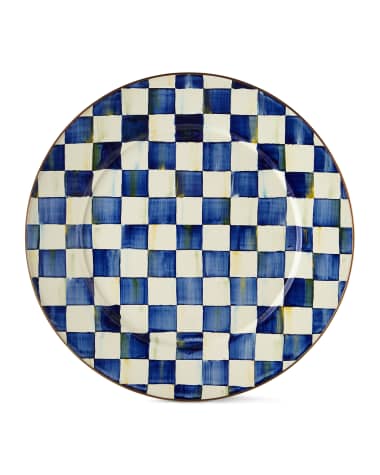MacKenzie-Childs Royal Check Serving Platter