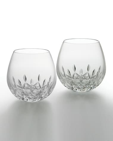 Waterford Crystal Lismore Nouveau Light Red Wine Glasses, Set of 2