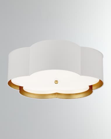 Visual Comfort Signature Bryce Large Flower Flush Mount
