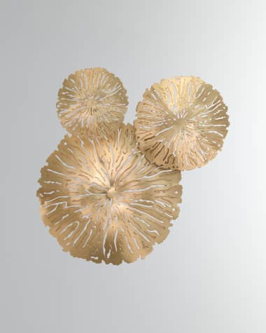 Global Views Lily Pad Clusters, Set of 3