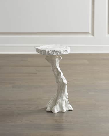 Global Views Faux-Bois Juniper End Table
