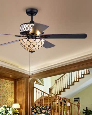 Home Accessories Tohva Chandelier Ceiling Fan