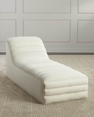Haute House Simone Channel Tufted Chaise