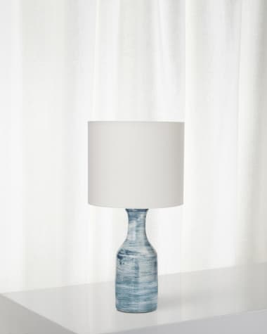 Jamie Young Bungalow Table Lamp, Blue