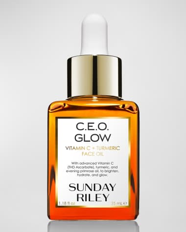 Sunday Riley Modern Skincare C.E.O. Glow Vitamin C + Turmeric Face Oil, 1.2 oz.