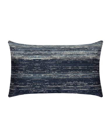 Elaine Smith Textured Lumbar Sunbrella Pillow