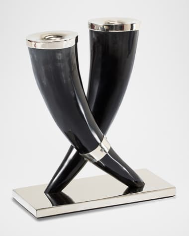 LADORADA Bull Horn Candleholders
