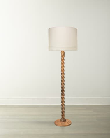 Jamie Young Barley Twist Floor Lamp