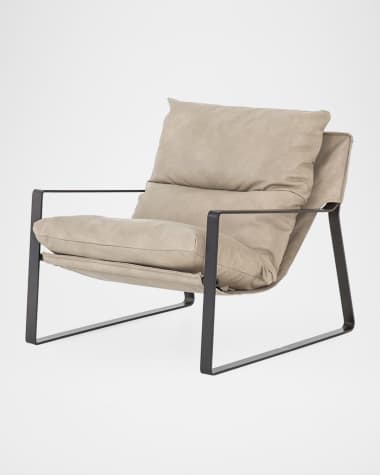 Four Hands Emmett Leather Sling Chair