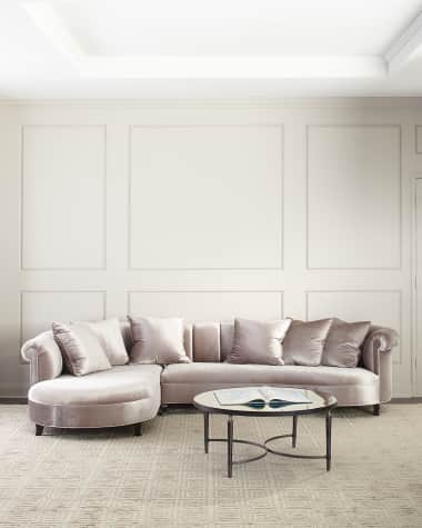 Haute House Audrey Channel Tufted Sectional