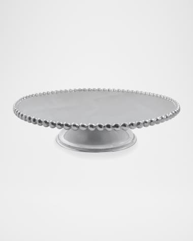 Mariposa Pearled Cake Stand