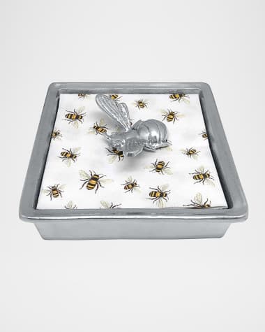 Mariposa Honey Bee Signature Napkin Box