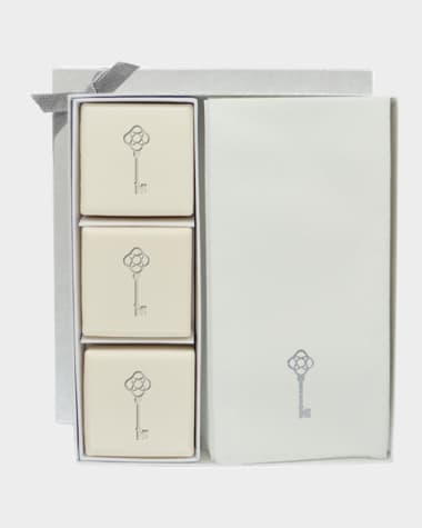 Carved Solutions Eco-Luxury Antique Key Courtesy Gift Set