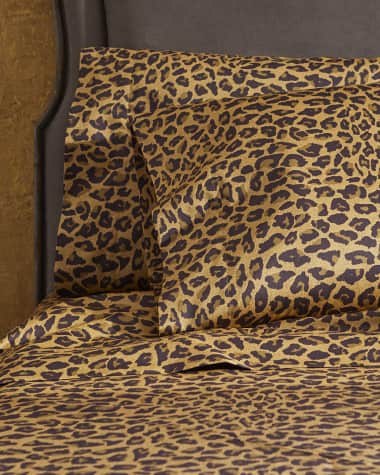 Home Treasures Leopard Print Sheet Set