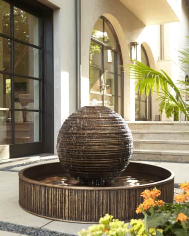 Neiman Marcus Ridged Ball Fountain