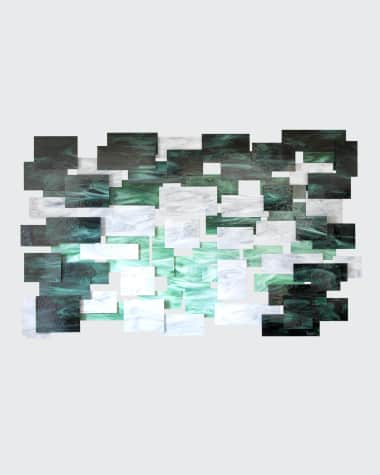 Karo Studios Malachite Medium Wall Sculpture