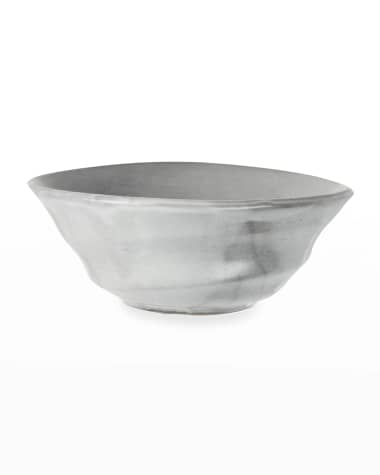 Blue Pheasant Marcus Cement Glaze Cereal/Ice Cream Bowls, Set of 4