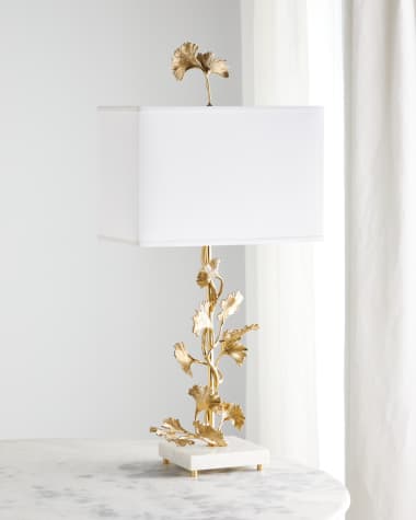 Global Views Ginkgo Table Lamp