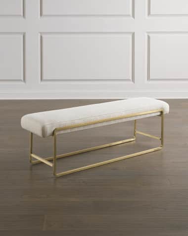 Four Hands Sled Bench, 60"