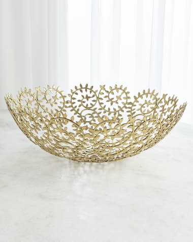 William D Scott Leafy Bowl - Large