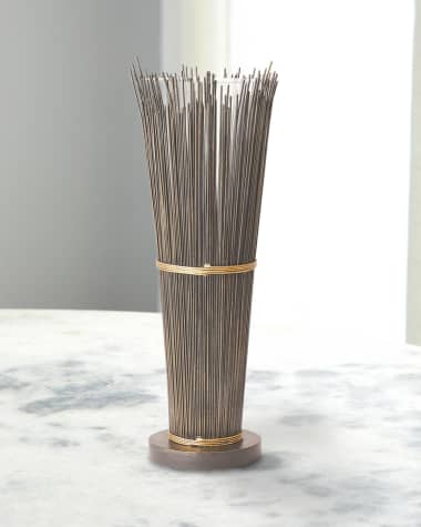 William D Scott Large Wire Vase