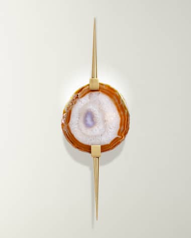 Emporium Home for William D Scott Eclipse Agate Sconce
