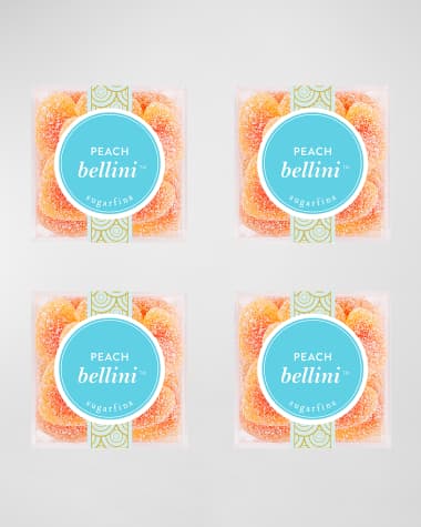 Sugarfina Peach Bellini, Small Cube 4-PieceKit