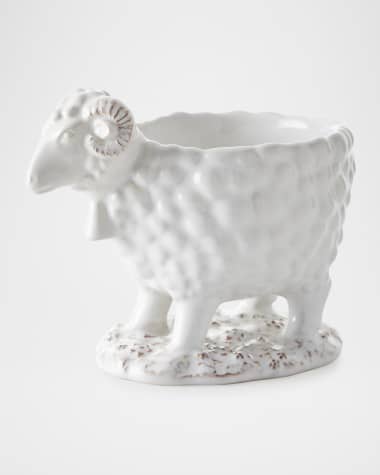 Juliska Clever Creatures Ram Bowl