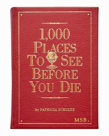 Graphic Image "1,000 Places to See Before You Die" by Patricia Schultz, Personalized