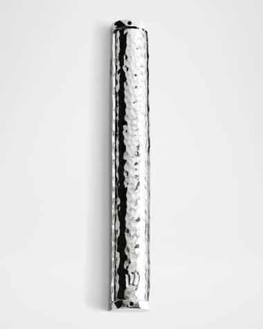 Michael Aram Hammertone Large Mezuzah, Silver