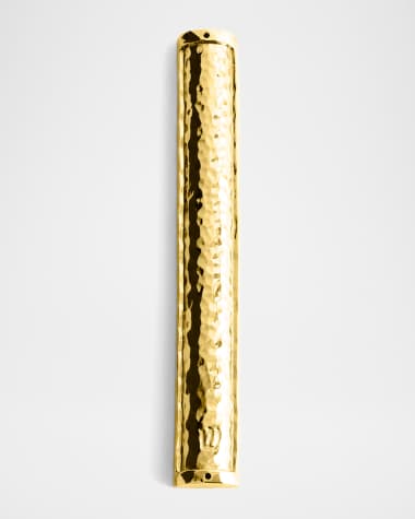Michael Aram Hammertone Large Mezuzah, Gold