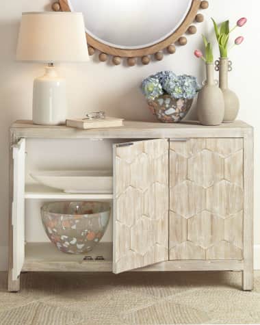 Jamie Young Juniper Three-Door Cabinet